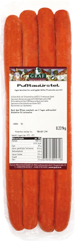 Graf Pußtawürstel