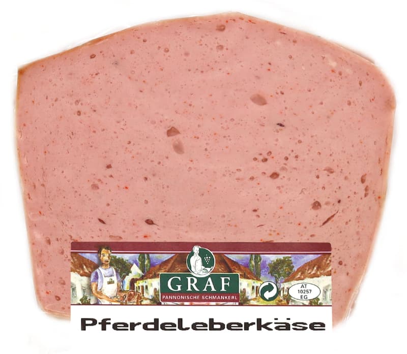Graf Pferdeleberkäs 2 Scheiben