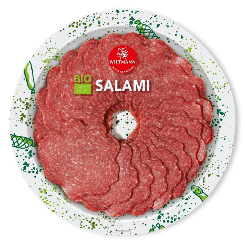 Wiltmann BIO Salami geschnitten