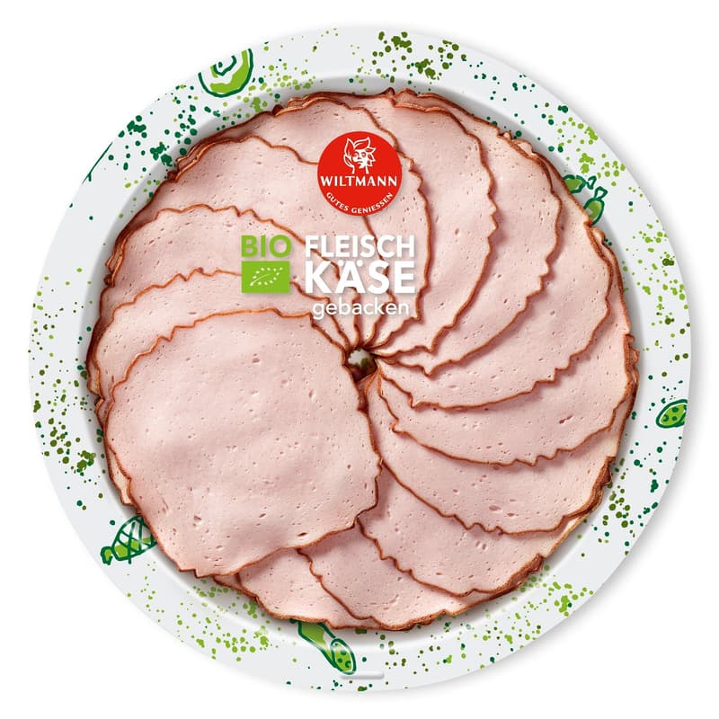 Wiltmann BIO Fleischkäse geschnitten