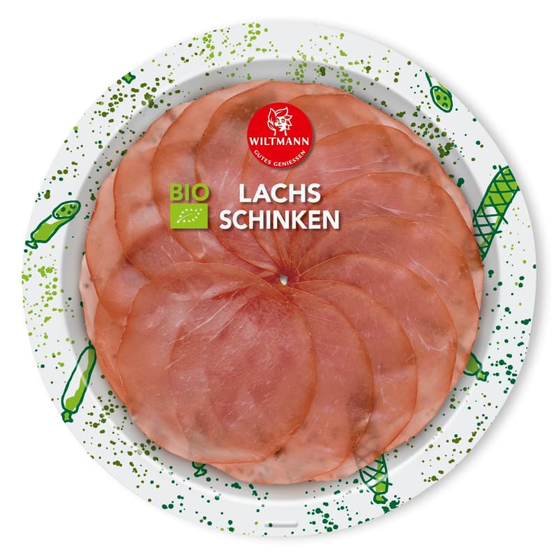 Wiltmann BIO Delikatess Lachsschinken geschnitten