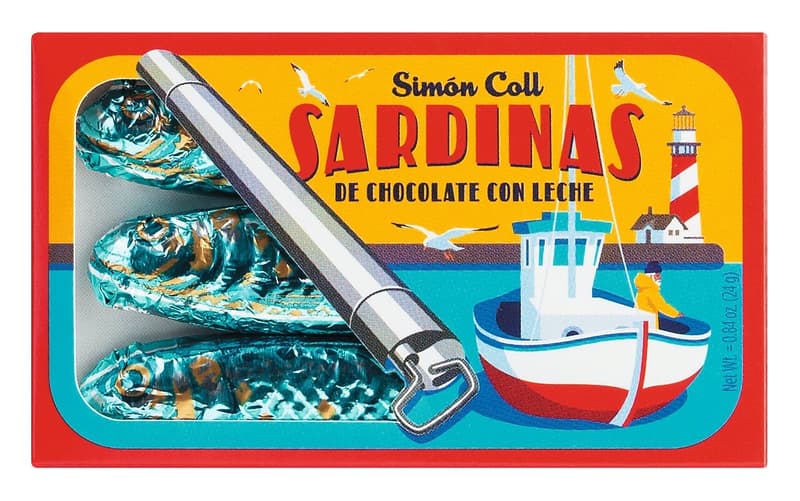 Simón Coll Schokosardinen
