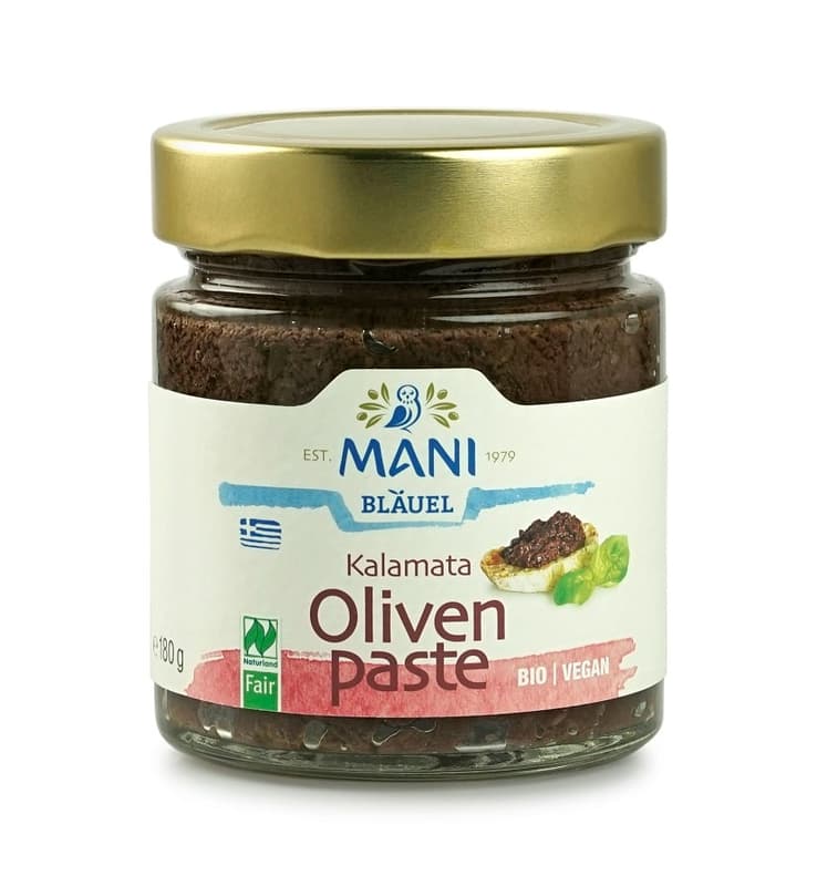 MANI Bläuel BIO Kalamata Olivenpaste
