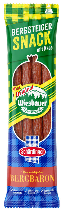 Wiesbauer Bergsteiger Snack Bergbaron Käse