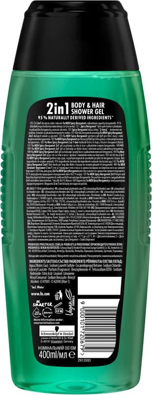 FA Duschgel Men Spicy Bergamot
