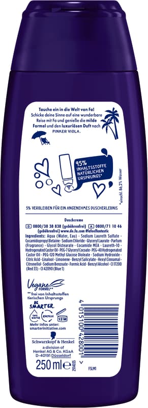 FA Shower Gel Luxurious Moments
