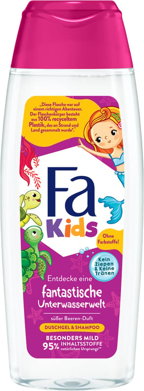 FA Shower Gel Kids Girls Mermaid  