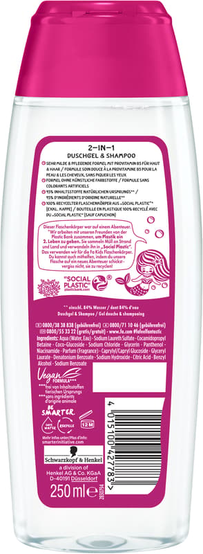 FA Shower Gel Kids Girls Mermaid  