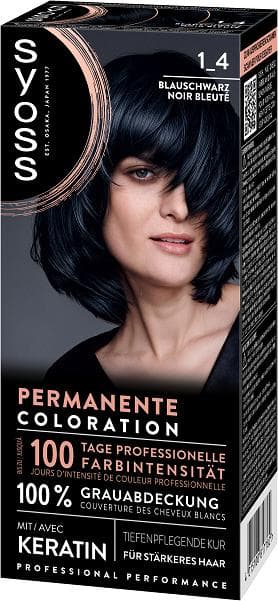 Syoss Colour Baseline 1-4 Blue Black 