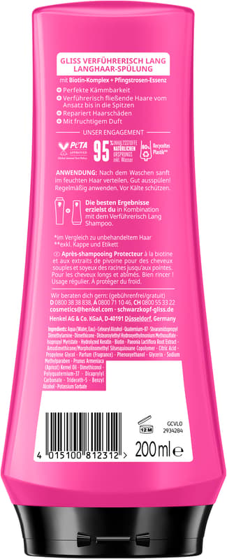 Gliss Conditioner Verführerisch Lang