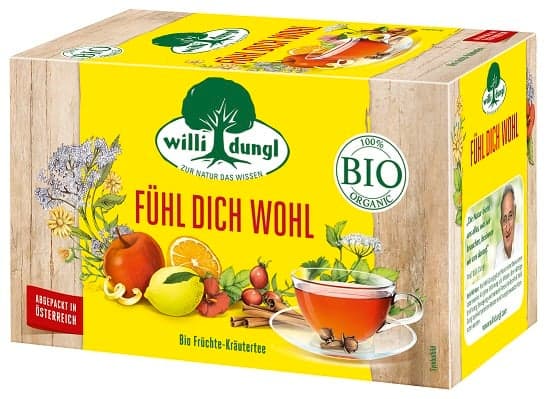 Willi Dungl BIO Fühl dich wohl Teebeutel