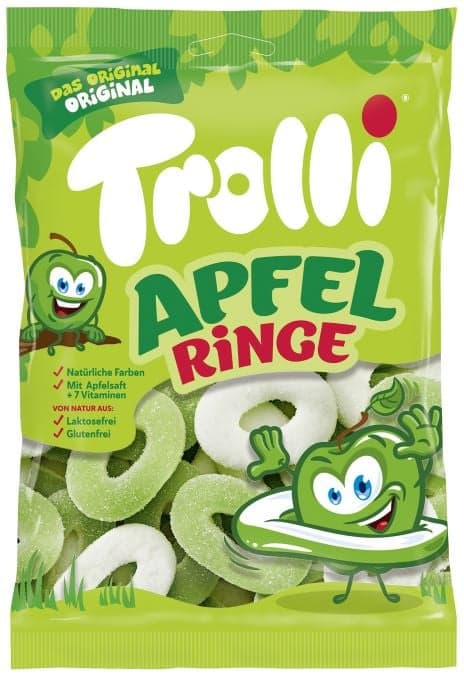 Trolli Apfelringe glutenfrei