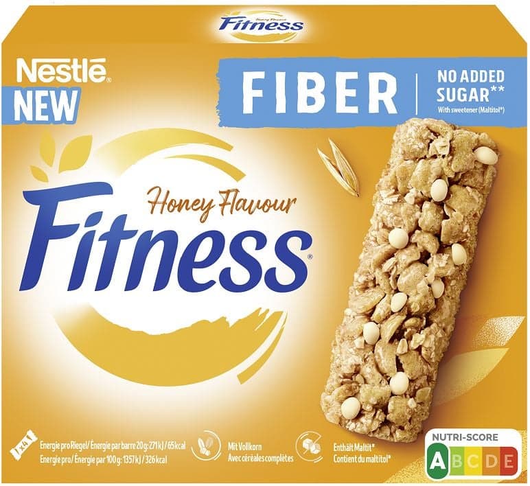 Nestlé Fitness Mindful Honey Fiber Cerealien-Riegel