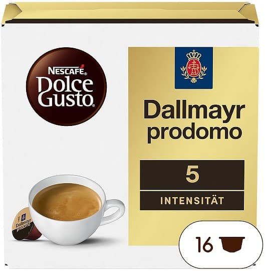 Nescafé Dolce Gusto Dallmayr Prodomo