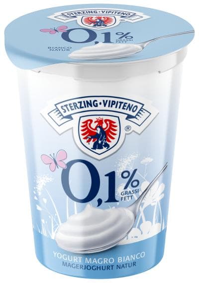 Sterzinger Naturjoghurt Mager 0,1%