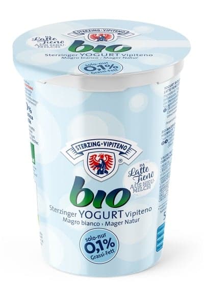 Sterzinger BIO natural yoghurt skimmed