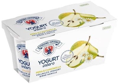 Sterzinger Joghurt Birne/Kamille 2x125g