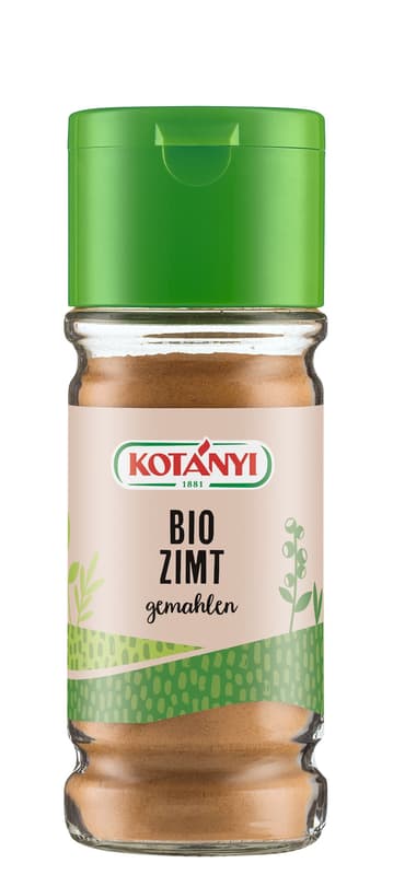 Kotányi BIO Zimt gemahlen Glas klein
