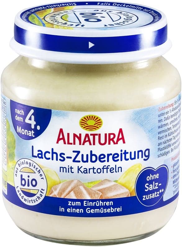 Alnatura BIO Kartoffel-Lachs-Zubereitung