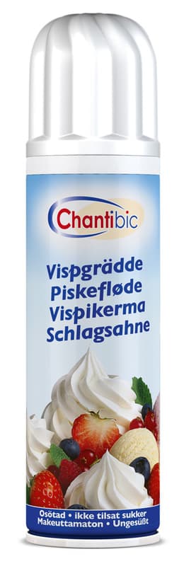 Chantibic whipped cream