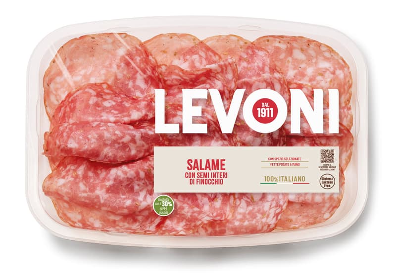 Levoni Salami Finocchio geschnitten