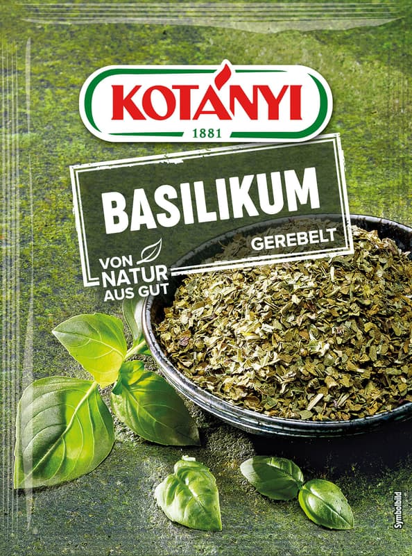 Kotányi Basilikum gerebelt