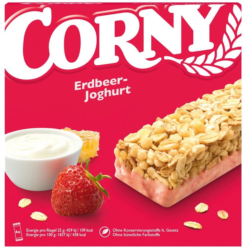 Corny Erdbeer-Joghurt Müsliriegel