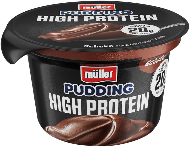 Müller High Protein Schoko Pudding