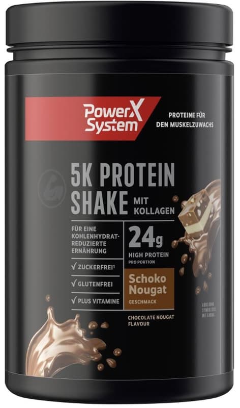 Power System 5K Protein Shake Schoko Nougat