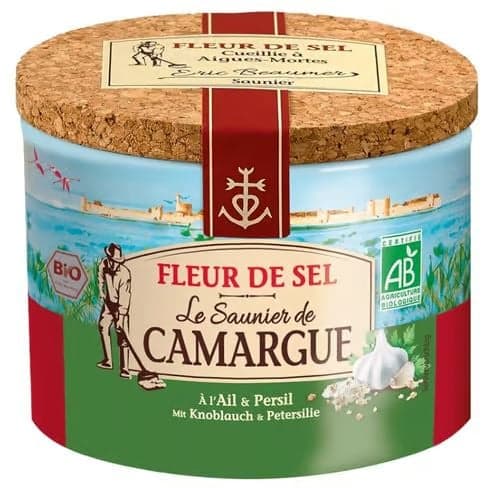 Le Saunier de Camargue BIO Fleur de Sel Knoblauch & Petersilie