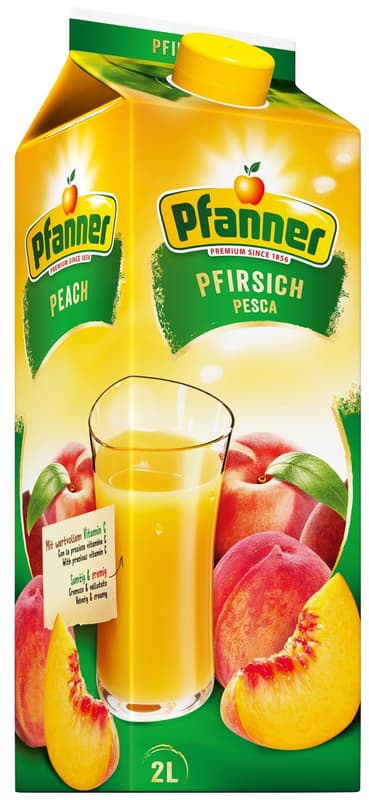Pfanner Pfirsich Getränk