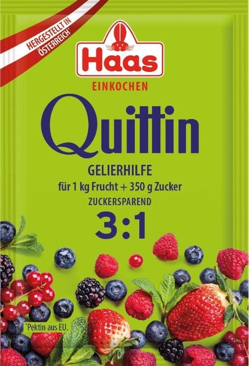 Haas Quittin Gelierhilfe 3:1 2x24g