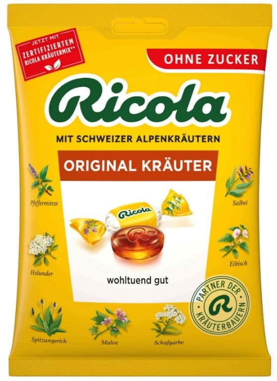 Ricola Original Kräuter ohne Zucker