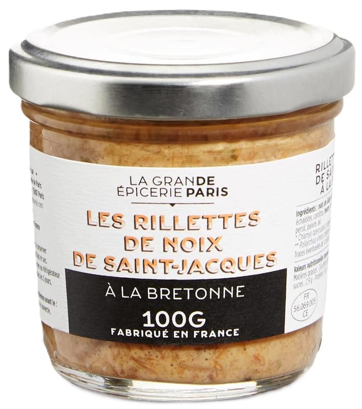 La Grande Épicerie Jakobsmuschel Rilettes