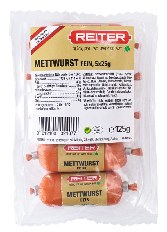 Reiter Mini Mettwurst fine