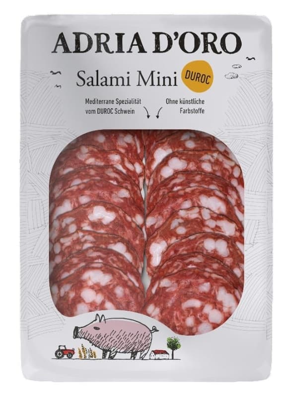 Adria D'oro Duroc Salami mini sliced