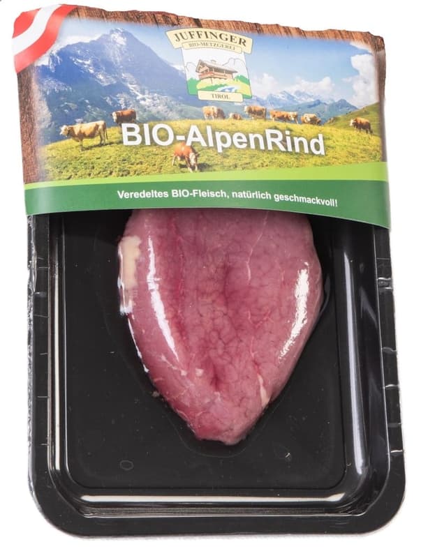 Juffinger BIO beef cutlet sliced