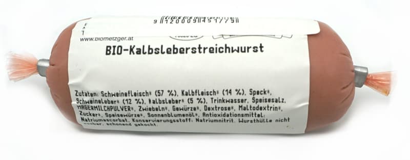 Juffinger BIO veal liver spread sausage 
