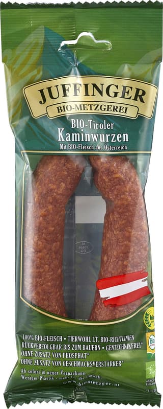 Juffinger BIO Tiroler Kaminwurzen