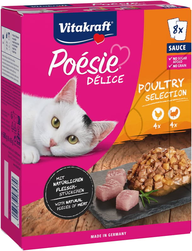 Vitakraft Poésie Délice Poultry Selection