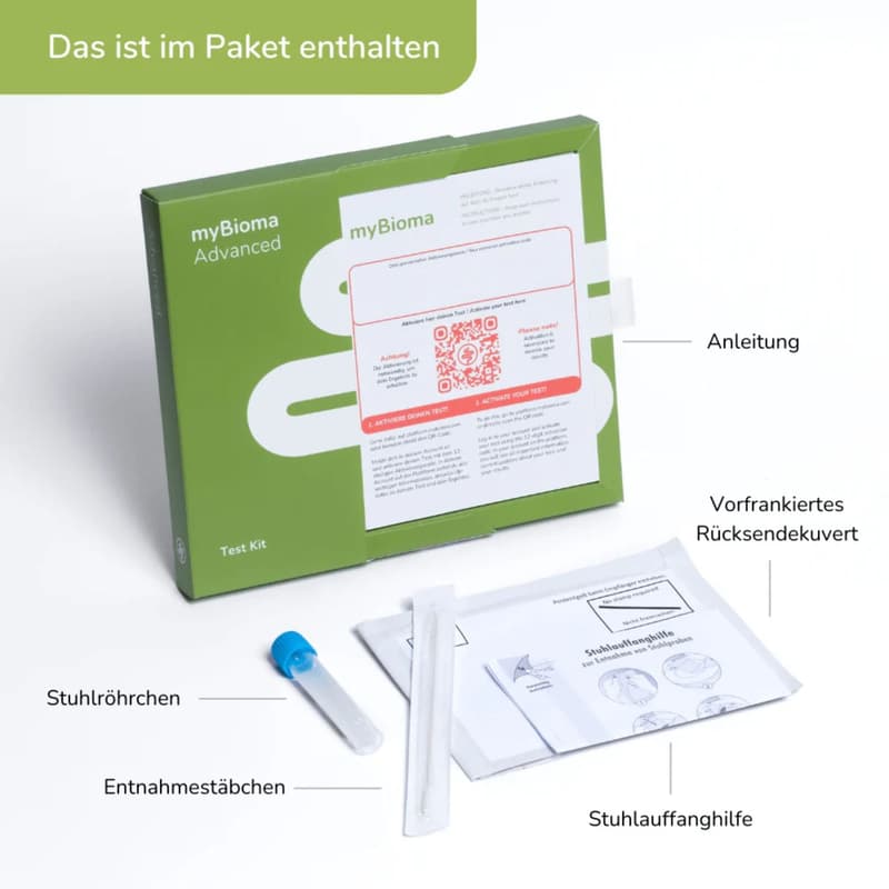 MyBioma Darm-Mikrobiom Advanced Test Kit
