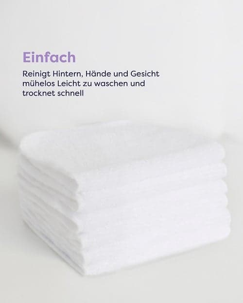 Bambino Mio wiederverwendbare Feuchttücher, Wolke (bunt)