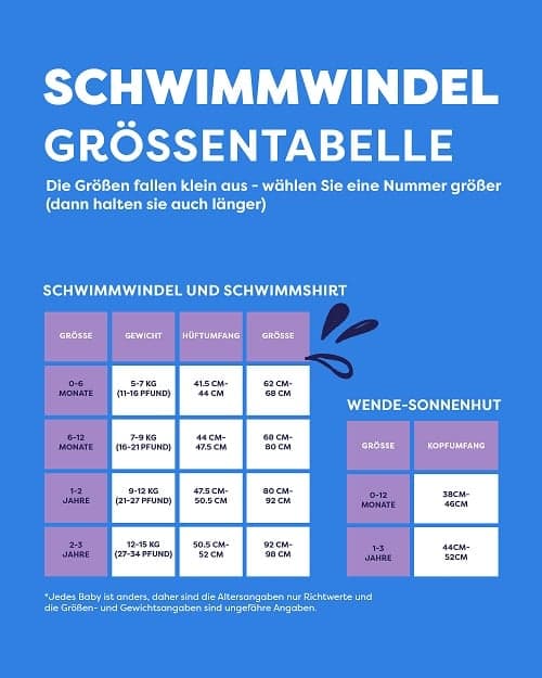 Bambino Mio wiederverwendbare Schwimmwindel, Spritz (2-3 Jahre)