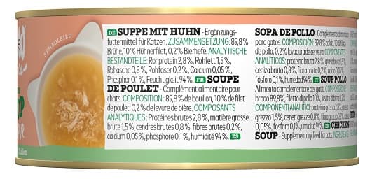 WOW CAT Suppe mit Huhn