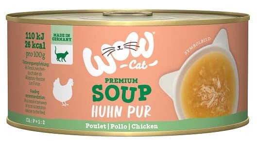 WOW CAT Suppe mit Huhn