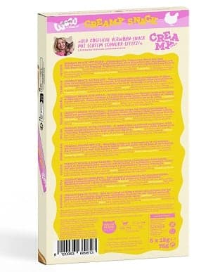 WOW CAT Creamy Snack mit Huhn 5 x 15 g