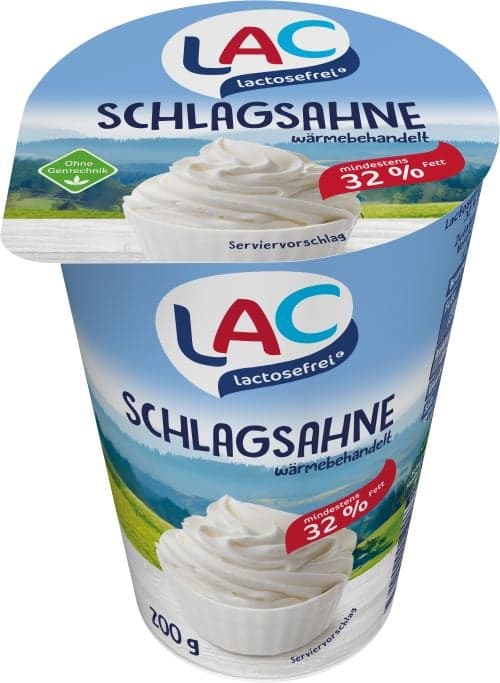LAC laktosefreies Schlagobers 32%