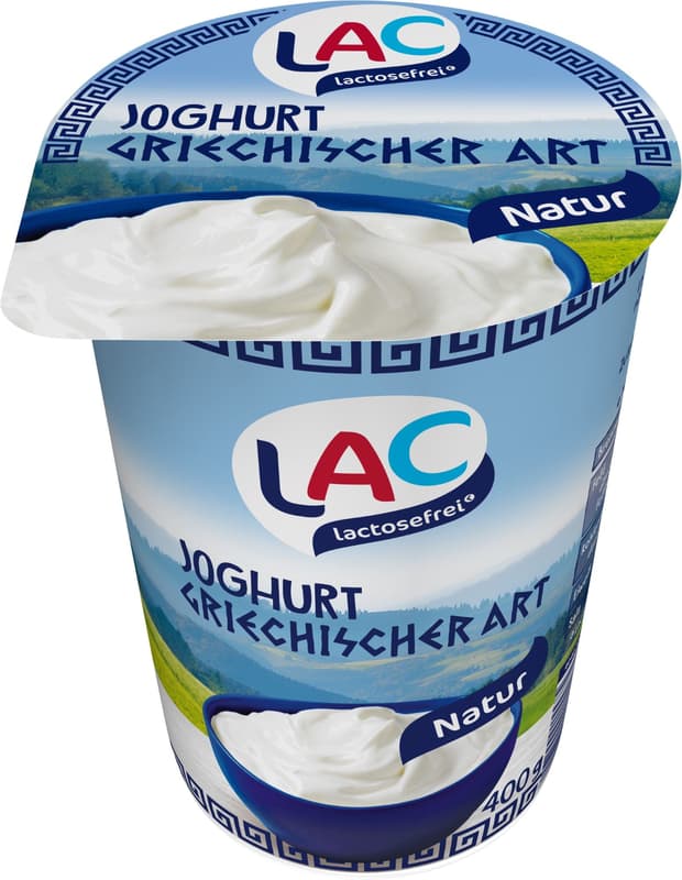 LAC laktosefreies Joghurt Griechische Art 9%