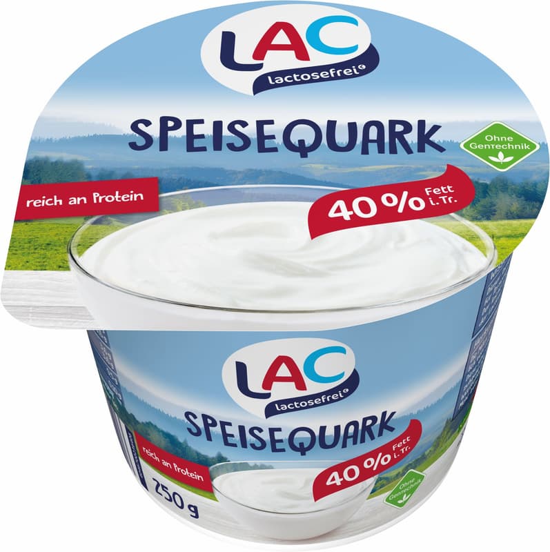 LAC laktosefreier Speisetopfen 40%