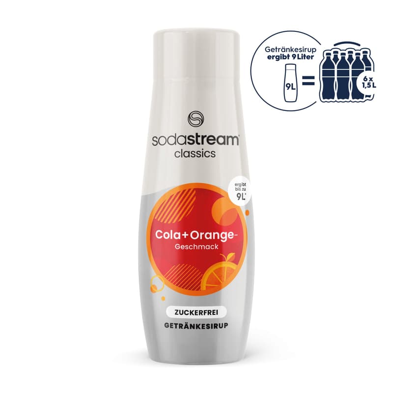 Sodastream Cola+Orange ohne Zucker Sirup